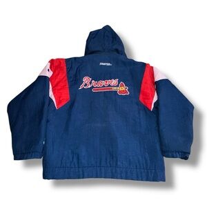 Men’s Starter Atlanta Braves Puffer Jacket